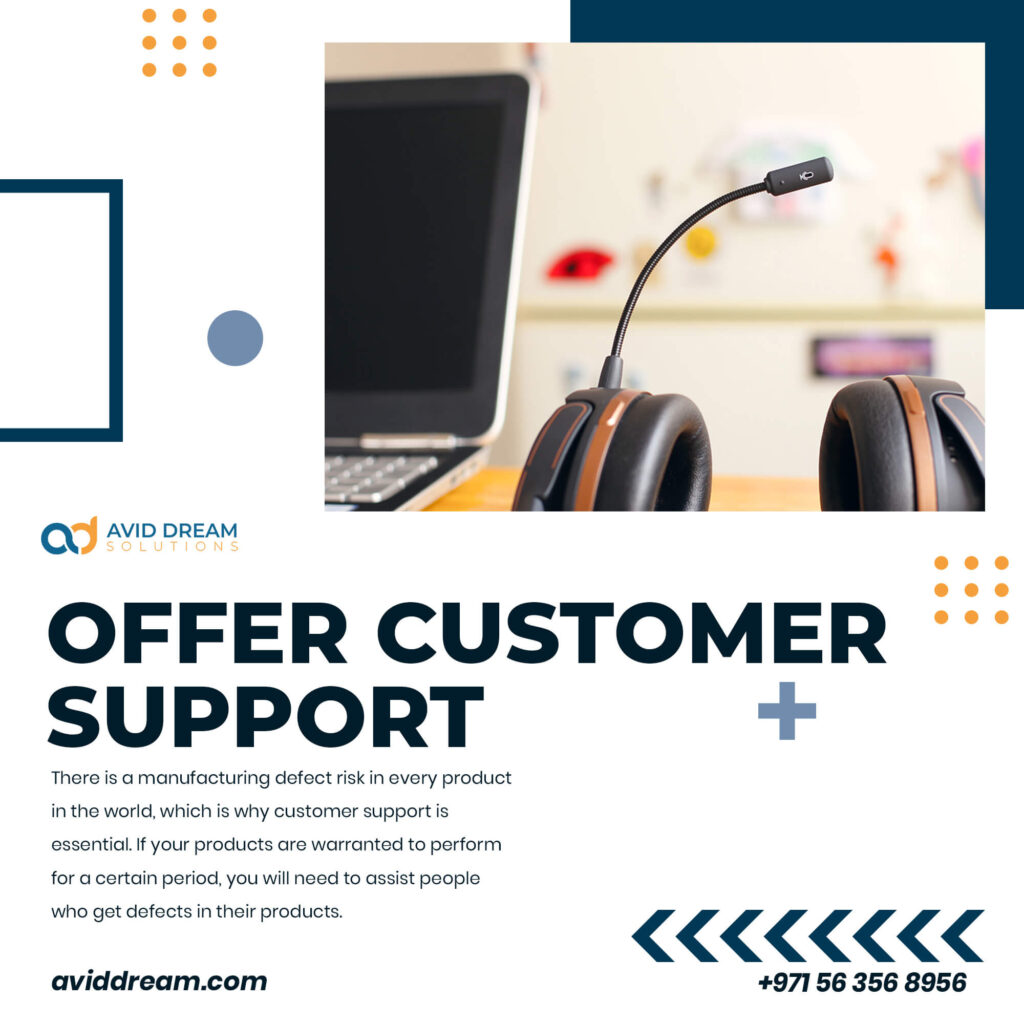11 Offer Customer Support 1 - Avid Dream Solutions - How to Grow your Business online?
