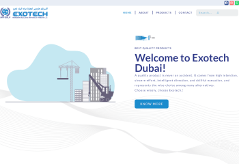 Avid dream Dynamic listing website exotechdubai.com frnt